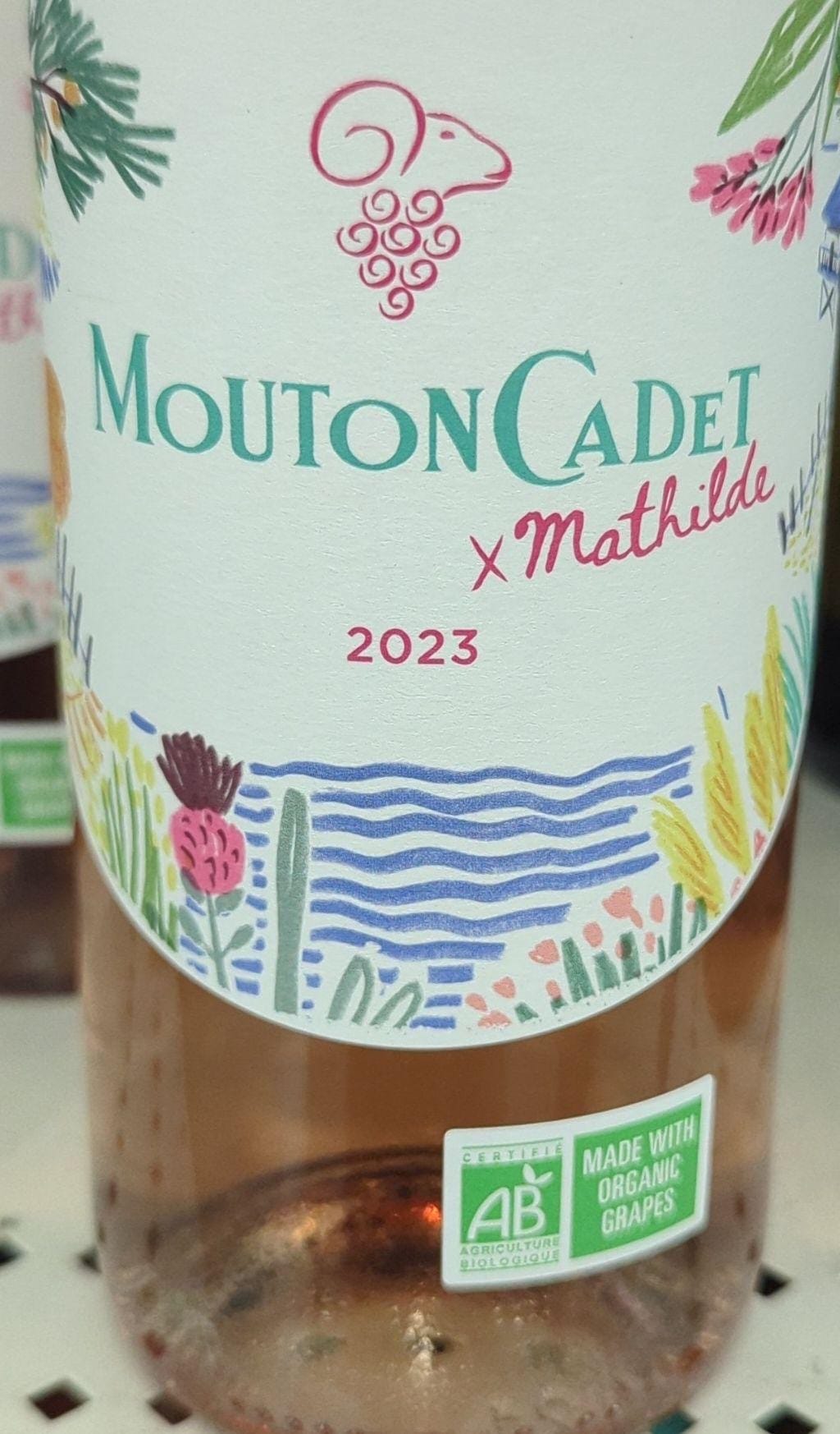 2023 Mouton Cadet x Mathilde