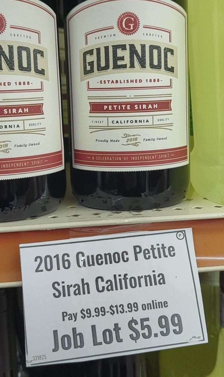 2016 Guenoc Petite Syrah