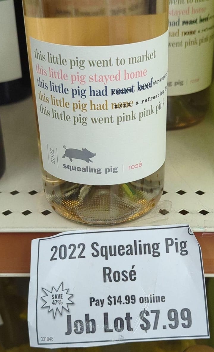 2022 Squealing Pig Rosé
